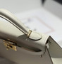 Hermes Kelly Mini II Bag 19 Gold Hardware with Epsom White - Default Title - View 8