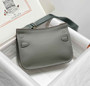 Hermes Jypsiere mini bag Dark Gray Swift Leather Gold H25633 - Default Title - View 2