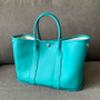 Hermes Garden Party 30 bag Epsom leather Green Blue - Default Title - View 9