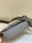 Hermes Jypsiere mini bag Dark Gray Swift Leather Silver H25631 - Default Title - View 6