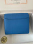 Hermès Mini Roulis Bag Light Blue Evercolor Silver Hardware H50322 - Default Title - View 3