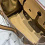 Hermès Birkin Bag 30cm Apricot Swift Leather Canvas Silver Hardware - Default Title - View 9