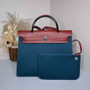 Hermès Herbag Zip 31 hobnailed bag h085131 red blue - Default Title - View 2