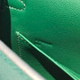 Hermes Kelly Mini II Bag 19 Gold Hardware with Epsom Green - Default Title - View 9