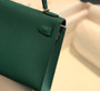 Hermes Kelly Mini II Bag 19 Gold Hardware with Epsom Green - Default Title - View 5