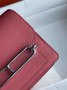 Hermès Mini Roulis Bag Pink Evercolor Silver Hardware H50305 - Default Title - View 4