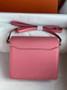 Hermès Mini Roulis Bag Pink Evercolor Silver Hardware H50305 - Default Title - View 2