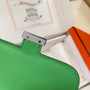 Hermes Constance Bag 19 Green Epsom Leather Silver H083914 - Default Title - View 9