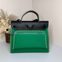 Hermès Herbag Zip 31 hobnailed bag h085131 black green - Default Title - View 3