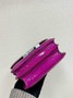 Hermes Constance Crocodile Leather Purple Silver H282272 - 19cm - View 5