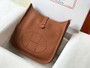 Hermès Evelyne III 29 Taurillon Clemence Bag Half Hand Camel Gold - Default Title - View 5