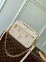 Louis Vuitton Pochette Métis East West M46596 Purple Empreinte Leather - Default Title - View 2