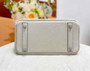 Hermès Birkin Bag Beige Crocodile Togo Gold Hardware H8606 - W25×H20×D13cm - View 5