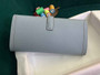 Hermes Jige 29cm Wallet Clutch In Epsom Leather Light Blue - Default Title - View 3