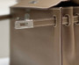 Hermès Kelly Danse II Dark gray Evercolor leather with silver - Default Title - View 8