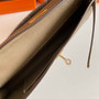 Hermès Kelly Cut Clutch 31cm Epsom Leather Gray Gold - Default Title - View 6