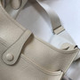 Hermès Evelyne III 29 Taurillon Clemence Shoulder Bag Ligth Gray Silver - Default Title - View 8