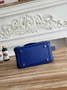 Hermes Lindy Mini Bag Dark Blue Togo Leather Gold H68646 - Default Title - View 4