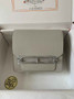 Hermès Mini Roulis Bag Light Gray Evercolor Silver Hardware H50328 - Default Title - View 1