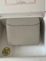 Hermès Mini Roulis Bag Light Gray Evercolor Silver Hardware H50328 - Default Title - View 3