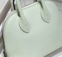 Hermes Bolide 1923 Mini Bag in Green Evercolor Calfskin Silver Hardware - Default Title - View 6