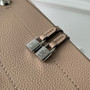 Louis Vuitton Flore Shoulder Bag M12140 | Khaki Mahina Calfskin Leather
