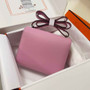 Hermes Constance Bag Epsom Pink Purple Leather Silver H2551 - Default Title - View 3