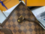 Louis Vuitton Neverfull MM Bag N41603 Damier Ebene Canvas Pink - Default Title - View 8