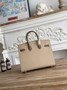 Hermès Birkin 25 Bag Light Gray Epsom Leather - gold - View 4