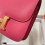 Hermes Constance Bag Dark Pink Epsom Leather Gold H2520 - Default Title - View 5