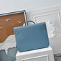Hermès | Kelly Dépêche 36 | Togo Calfskin | Light Blue | Briefcase - Default Title - View 4