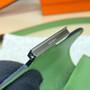 Hermes Constance Slim Wallet Green Epsom Leather Silver H082063 - Default Title - View 8