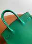 Hermès Birkin Bag Green Crocodile Togo Gold Hardware H8602 - W25×H20×D13cm - View 9