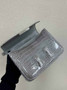 Hermes Constance Crocodile Leather Gray Silver H282262 - 19cm - View 4