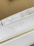 Bottega Veneta Medium Andiamo Bag 743572 Lambskin White