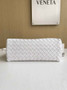 Bottega Veneta Medium Andiamo Bag 743572 Lambskin White