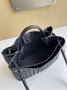 Bottega Veneta Medium Andiamo Bag 743572 Lambskin Black