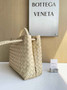 Bottega Veneta Medium Andiamo Bag 743572 Lambskin Beige