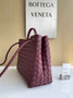Bottega Veneta Medium Andiamo Bag 743572 Lambskin Wine Red