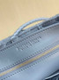 Bottega Veneta Medium Andiamo Bag 743572 Lambskin Blue