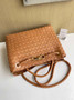 Bottega Veneta Medium Andiamo Bag 743572 Lambskin Brown