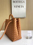 Bottega Veneta Medium Andiamo Bag 743572 Lambskin Brown