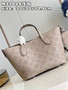 Louis Vuitton M21849 Blossom PM Bag Mahina Leather In Galet Beige