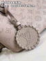 Louis Vuitton M21849 Blossom PM Bag Mahina Leather In Galet Beige