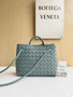 Bottega Veneta Small Andiamo Bag 743568 Lambskin Light Green