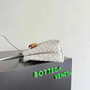 Bottega Veneta Small Andiamo Bag in 743568 Suede light gray