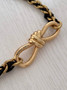 Bottega Veneta Small Andiamo Chain 786008 Lambskin Black