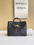 Bottega Veneta Small Andiamo Bag 743568 Lambskin Coffee