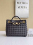 Bottega Veneta Small Andiamo Chain 786008 Lambskin Coffee