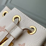 Louis Vuitton Nano Noé Backpack M13656 beige leather